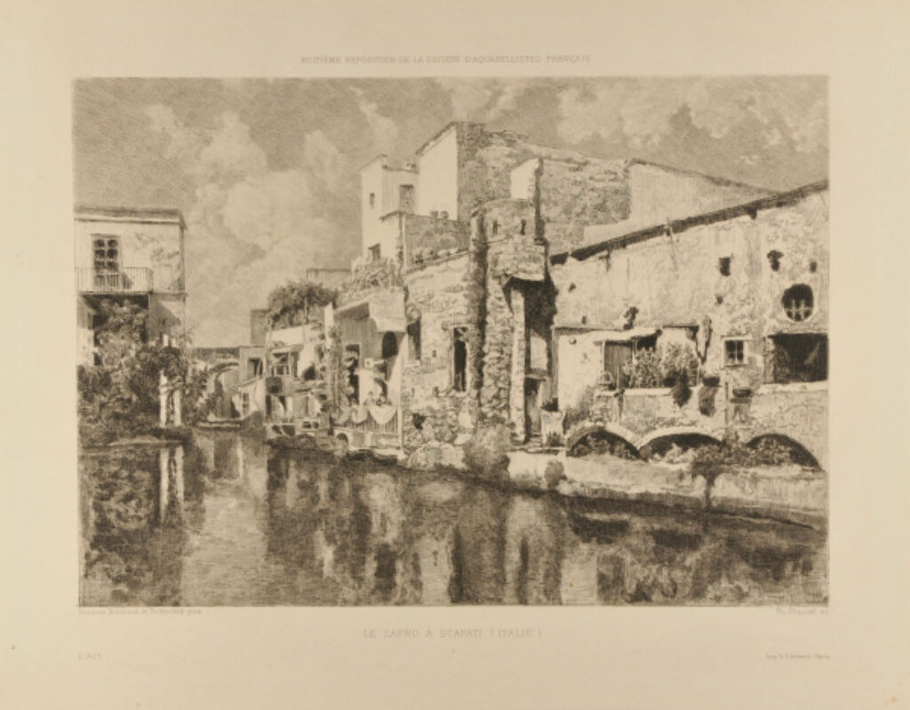 Le Sarno à Scafati (Italie)