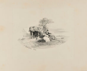 Fileuse et son enfant (deuxième planche)