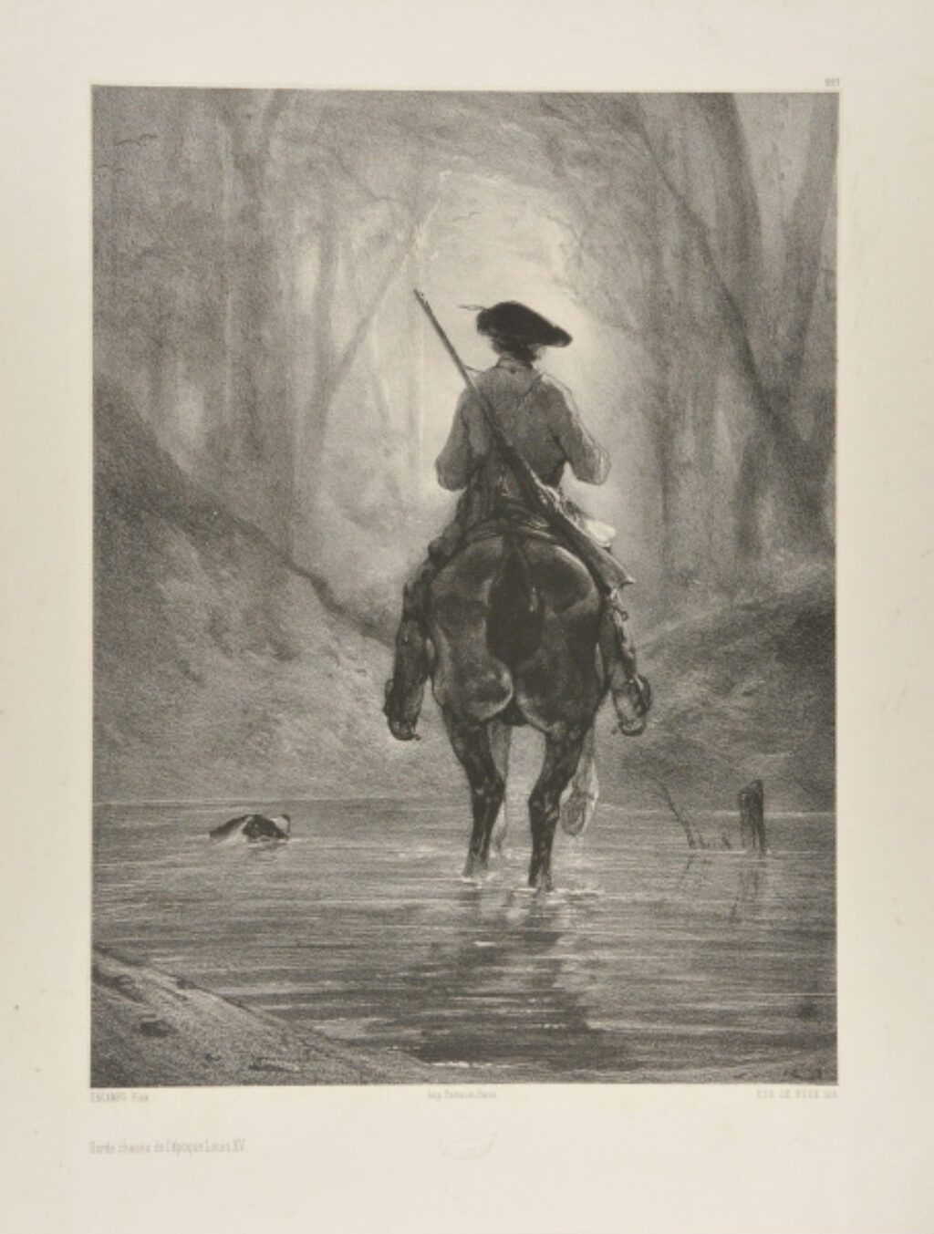 Garde Chasse de l’epoque Louis XV