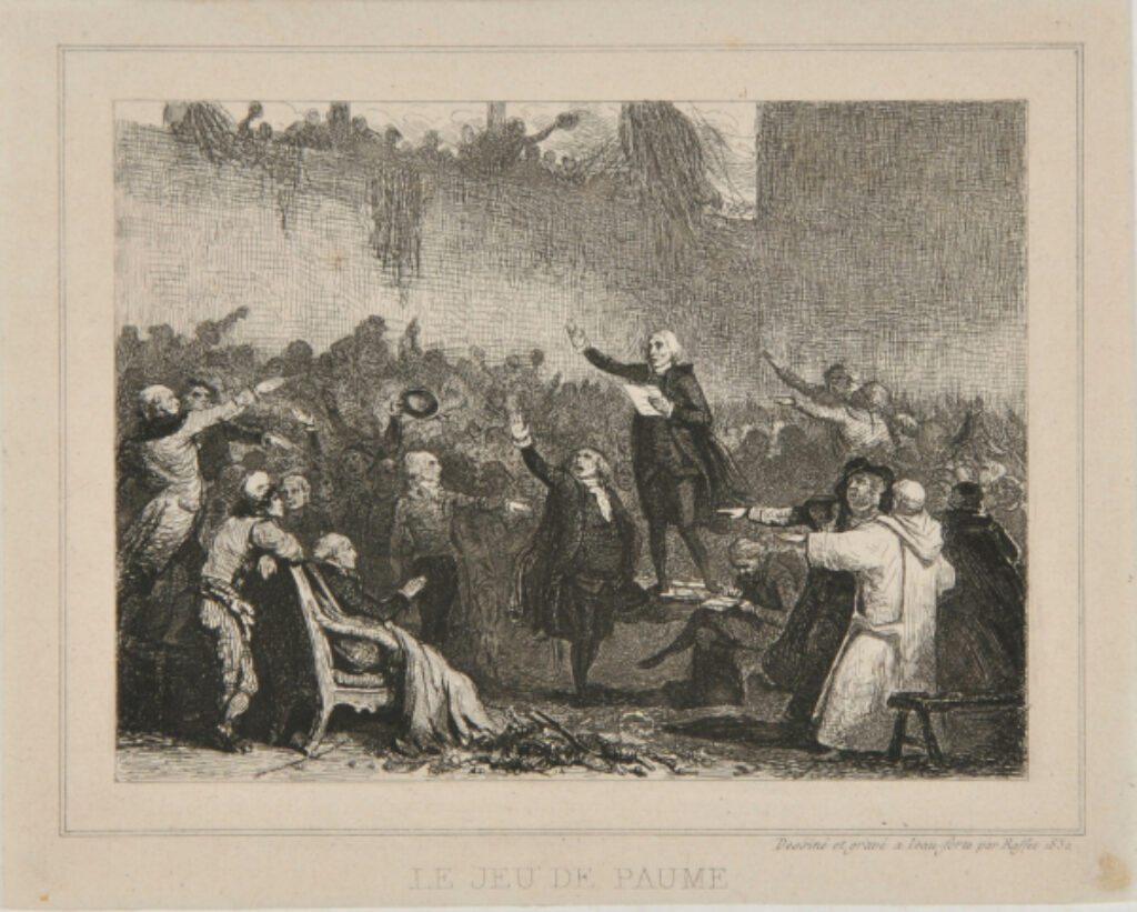 Le Jeu de Paume – 20 Juin 1789