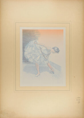 Bleu marine, chair et vermillon