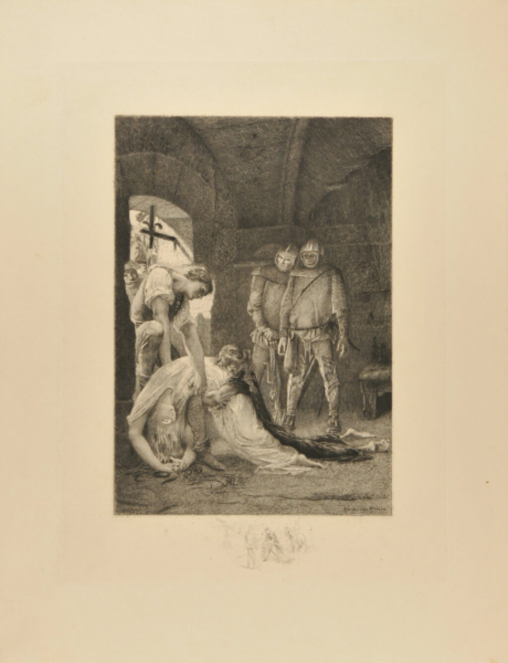 Illustration for Notre Dame de Paris (Prison Scene)