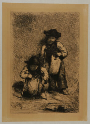 Deux Mendiants Idiots