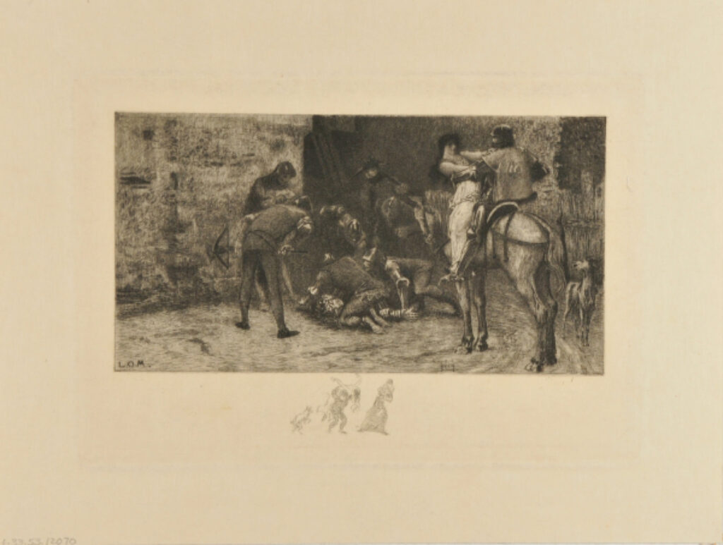 The Rescue of Esmeralda from the Hunchback