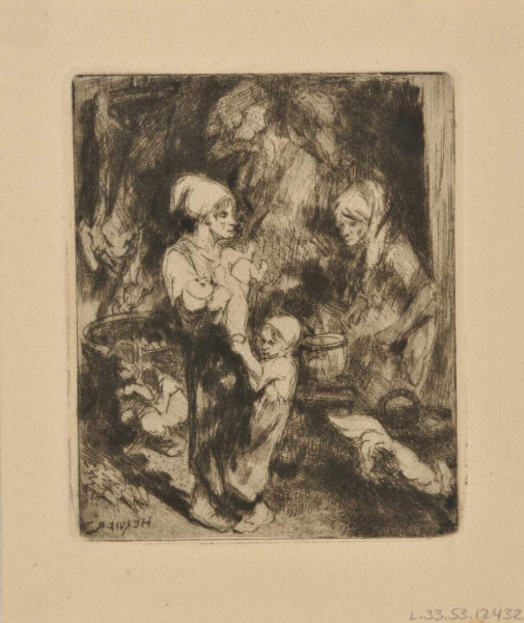 Women in a Slaughter-house