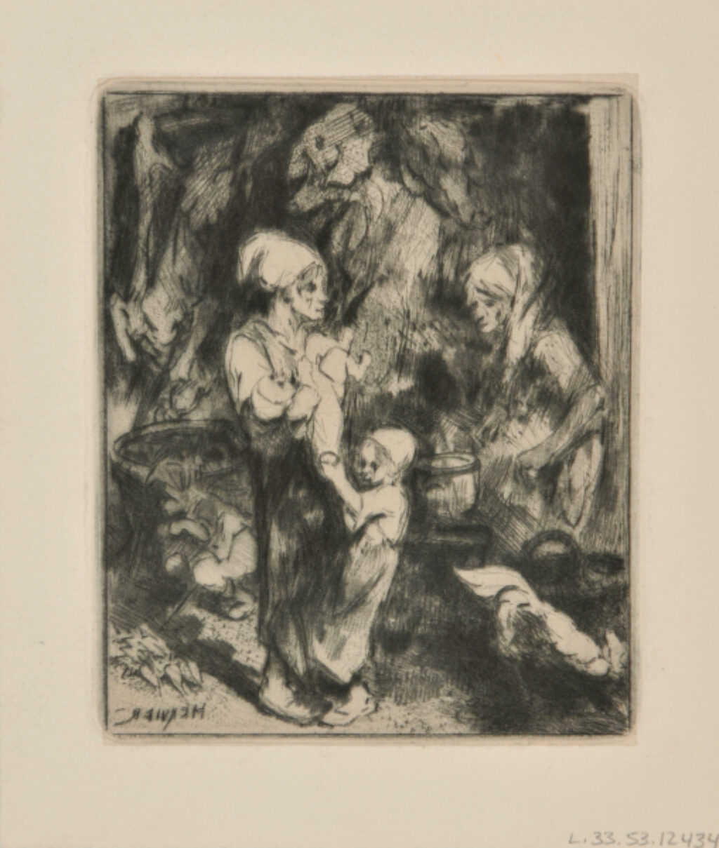 Women in a Slaughter-house