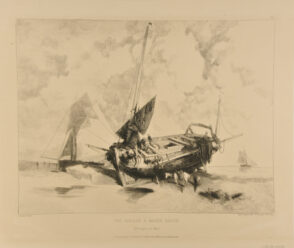 Une Barque à Marée Basse (Boulogne-sur-Mer)