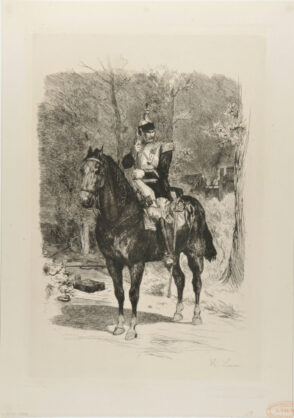 Prussian Soldier on Horseback