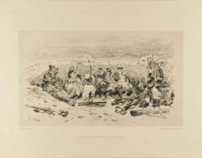 Mobiles à la Tranchée – Siège de Paris