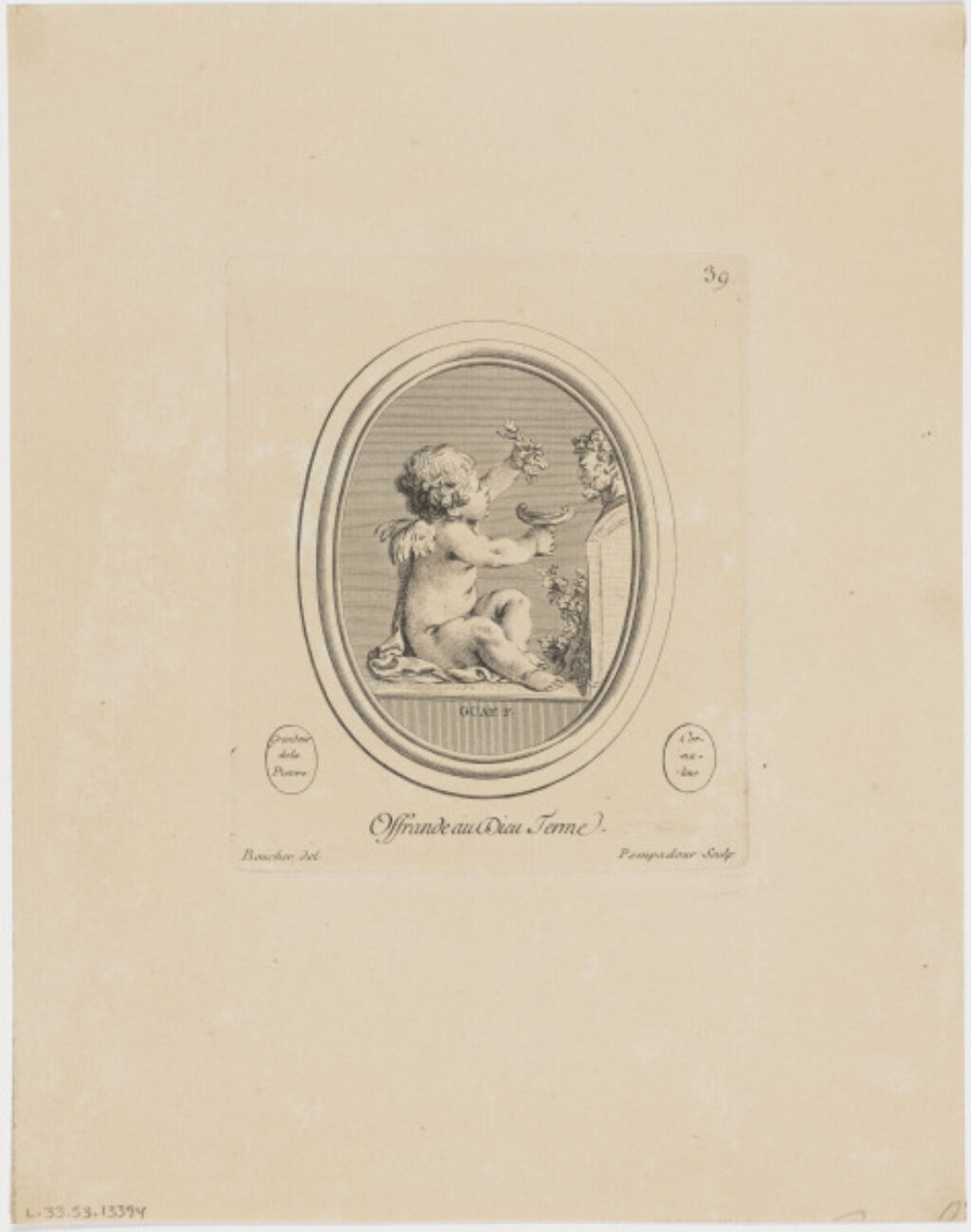 Offrande au Dieu Terme - Image 1