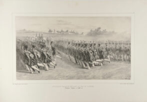 Infanterie Valaque défilant au pas de course