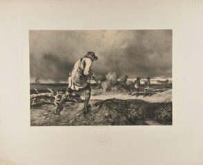 Garde chasse surpris par l’orage