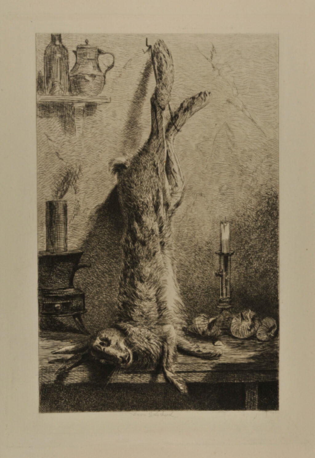 Still-life with Rabbit and Onions