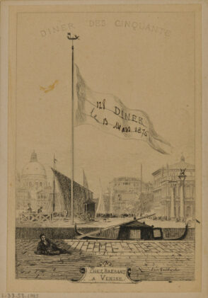 Dîner des Cinquante: 128e Dîner le 13 Mars 1876