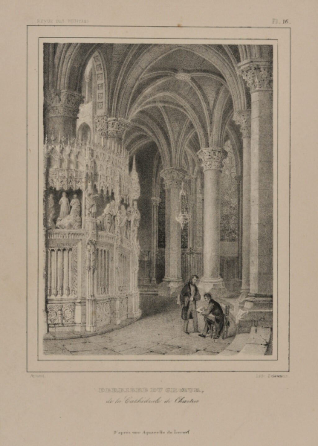 Derrière du Choeur de la Cathédrale de Chartres