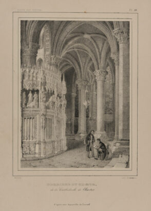 Derrière du Choeur de la Cathédrale de Chartres