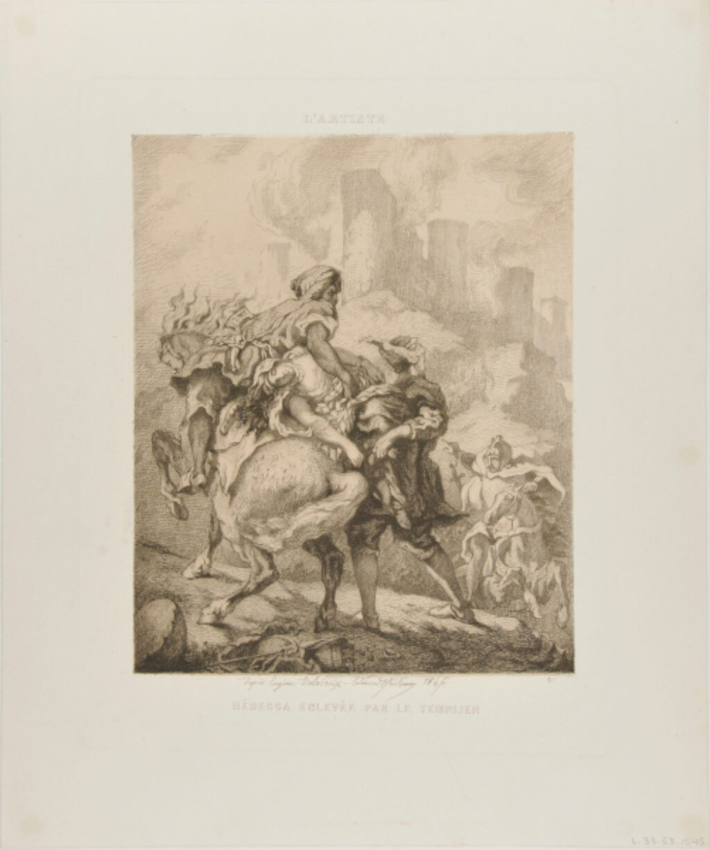 Rebecca enlevée par le templier - Image 1