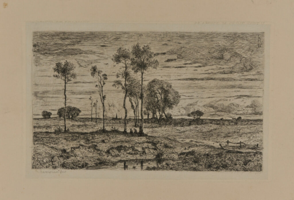 Landscape with Figures under a Tree