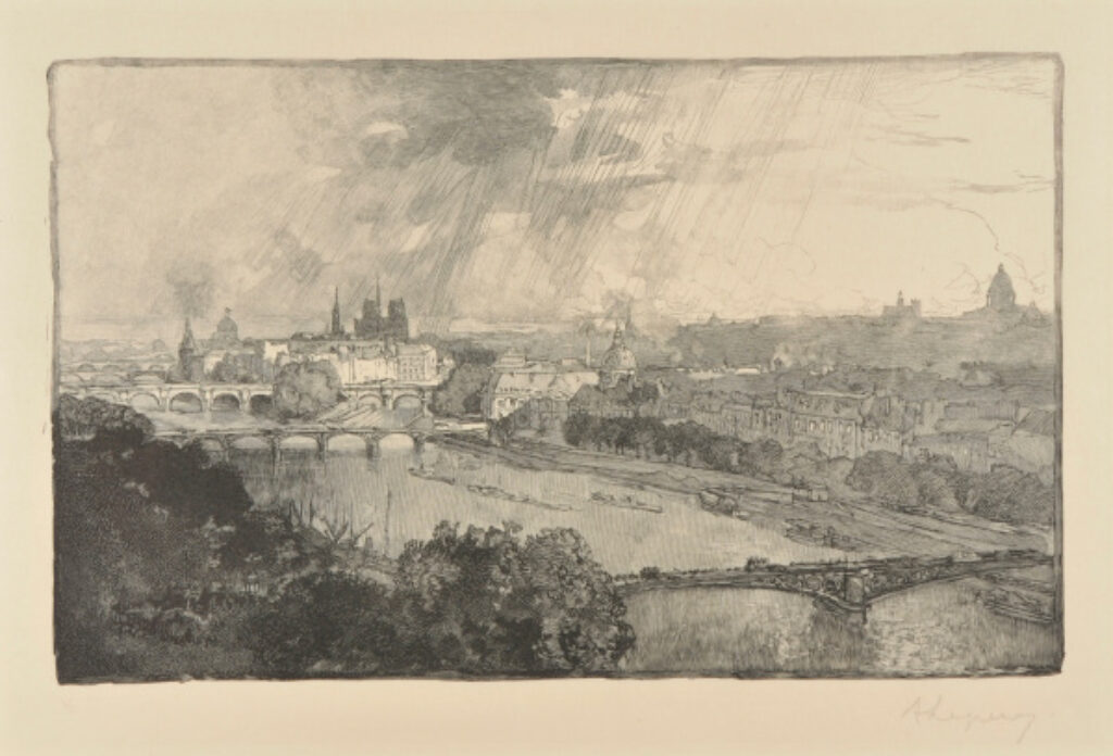 Paris, vu du Pavillon de Flore