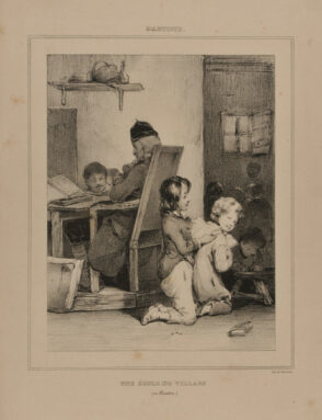 Une Ecole de village (en Flandre)