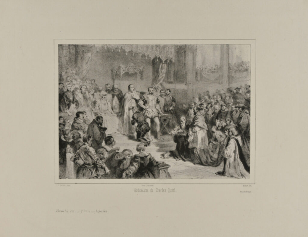 Abdication de Charles Quint