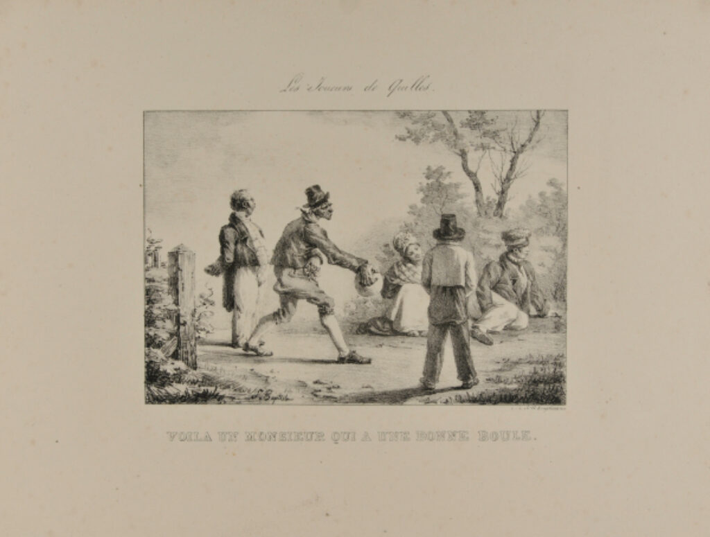 Les Joueurs de Quilles: Violà un Monsieur Qui a une Bonne Boule