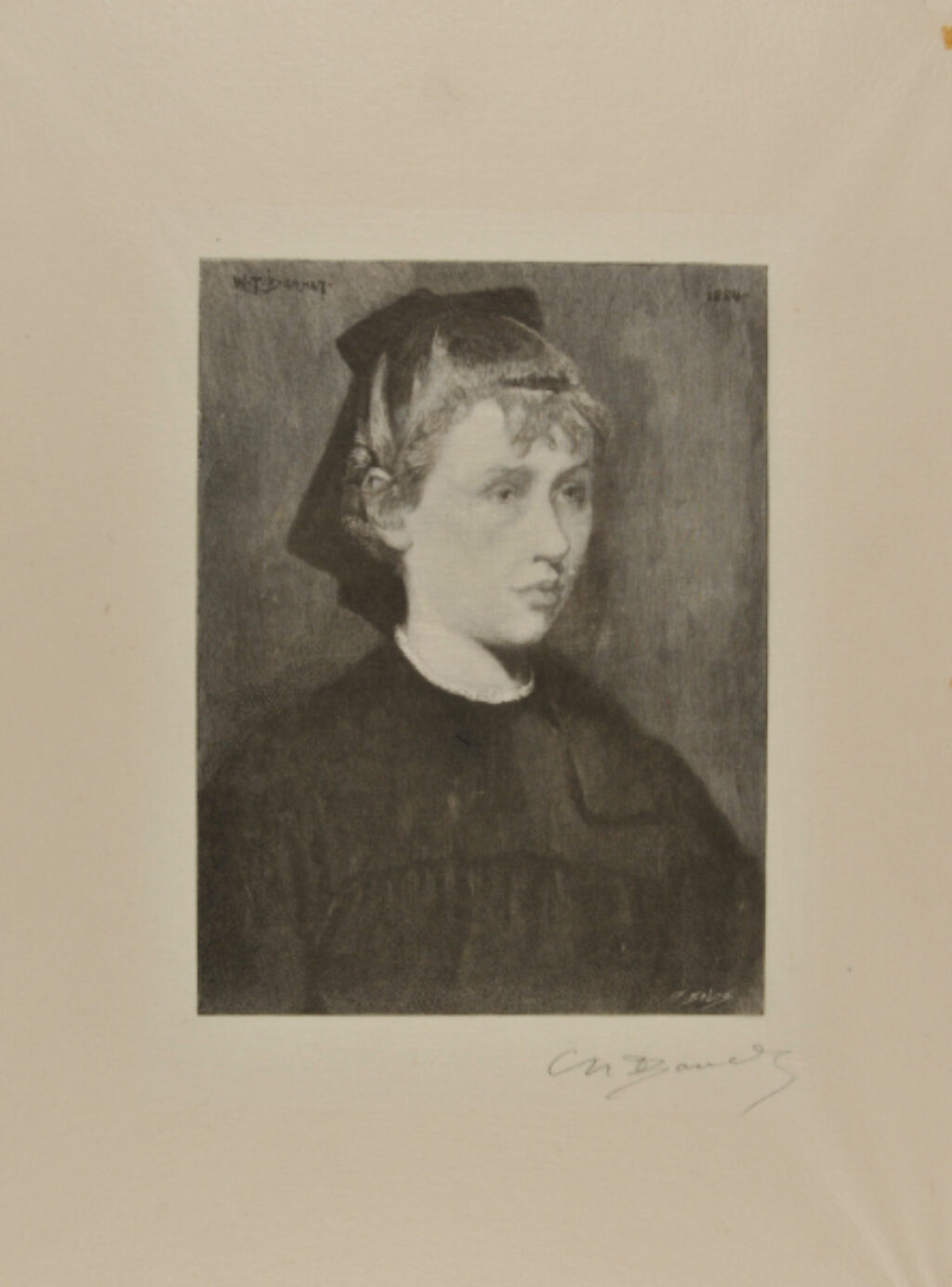 Portrait of Eva H[aviland]