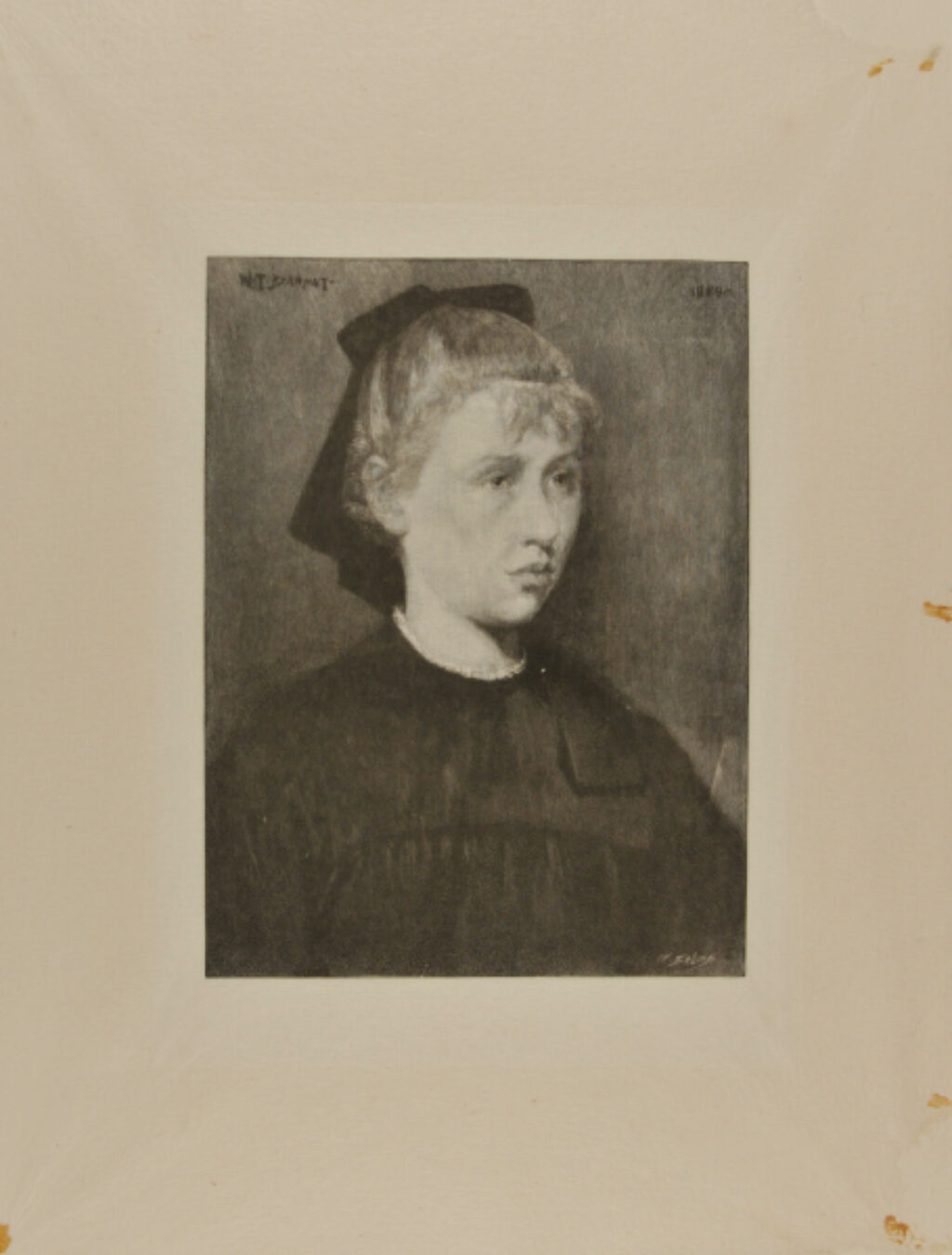 Portrait of Eva H[aviland]