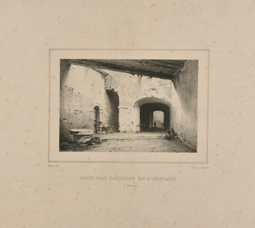 Cour des Capucines de St. Miniato à Florence