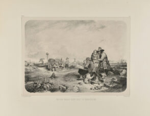 Paul Potter dessinant d’après nature aux environs de la Haye