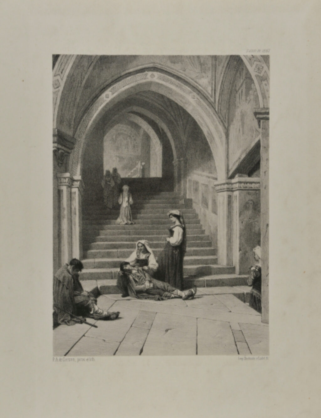 Holy Staircase in the Church of San Benedetto