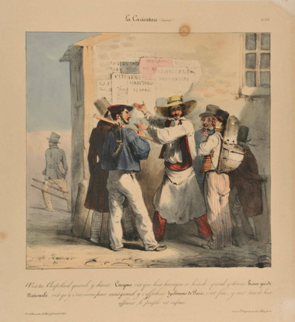 “Vois-tu Chapolard, quand y disent…”