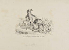 “Ah! Ah! mon petit Lapin, j’vous y pred!”