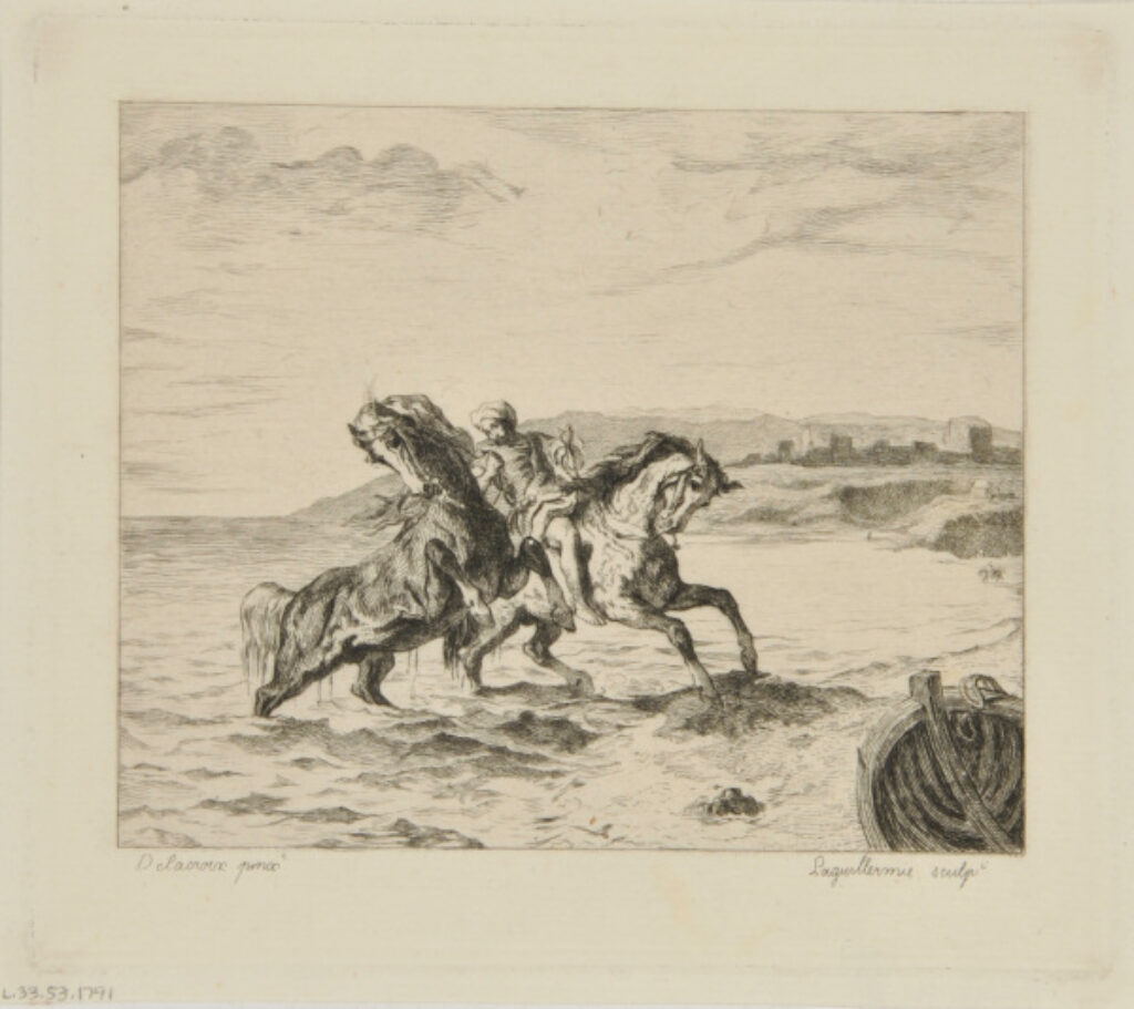 Horses Coming Out of the Sea