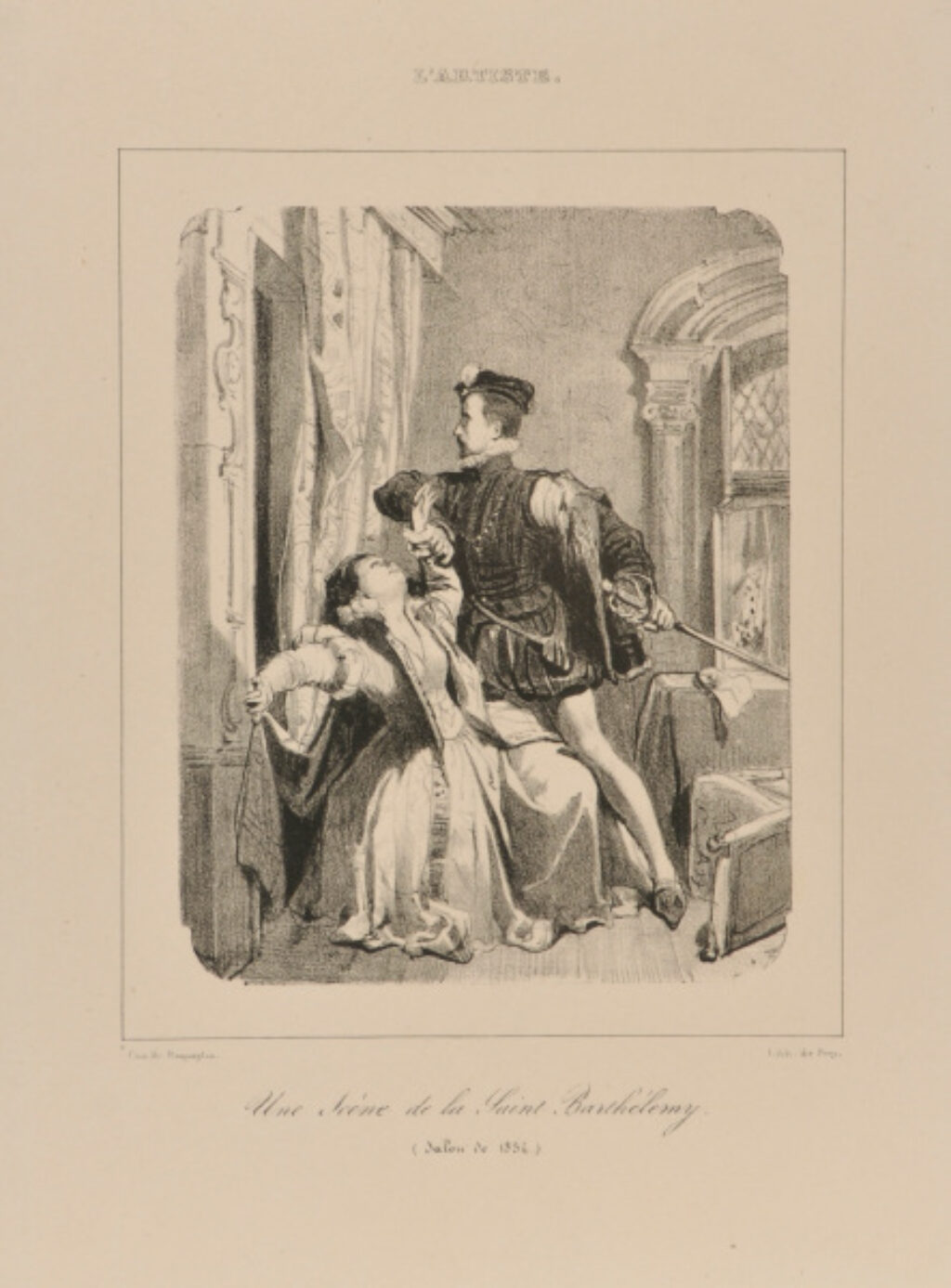 Une Scène de la Saint Barthèlemy