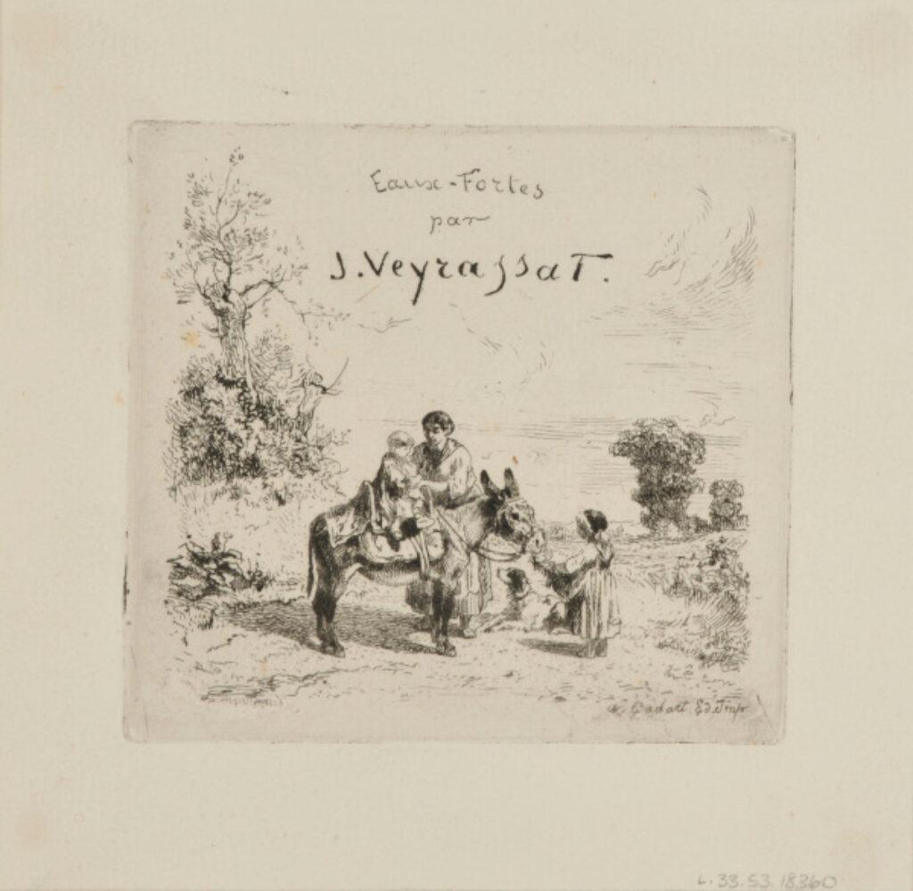 Titre: Eaux-fortes par Veyrassat