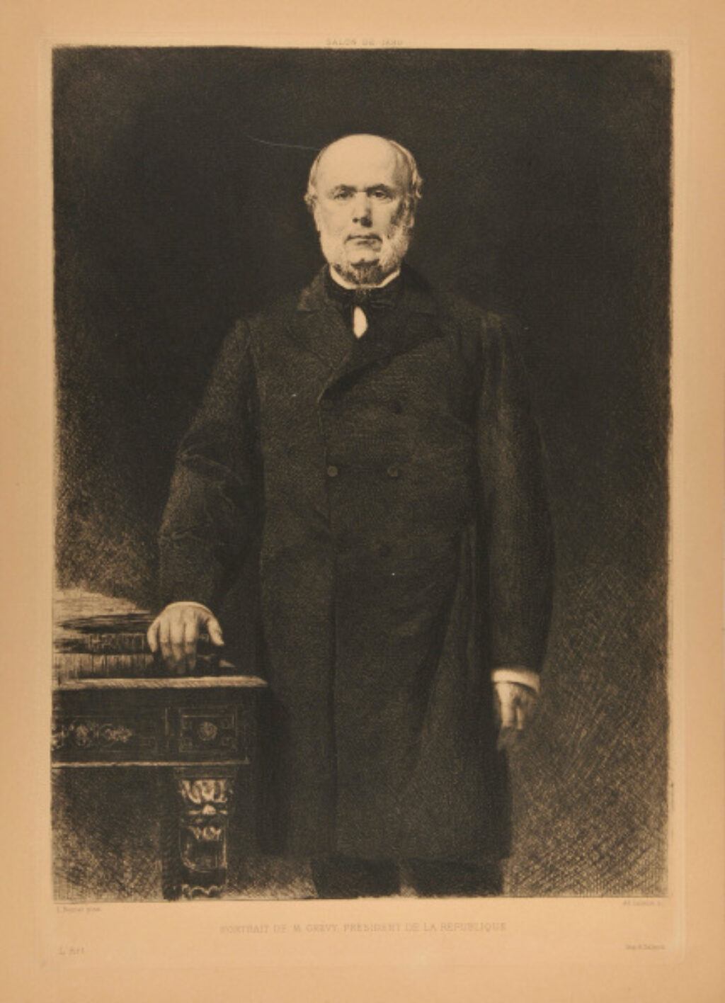 Portrait de M. Grévy, Président de la République