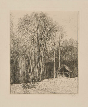 Petit croquis de paysage – l’hiver