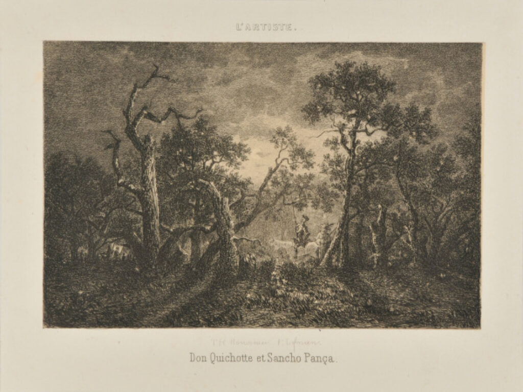 Don Quichotte et Sancho Panca