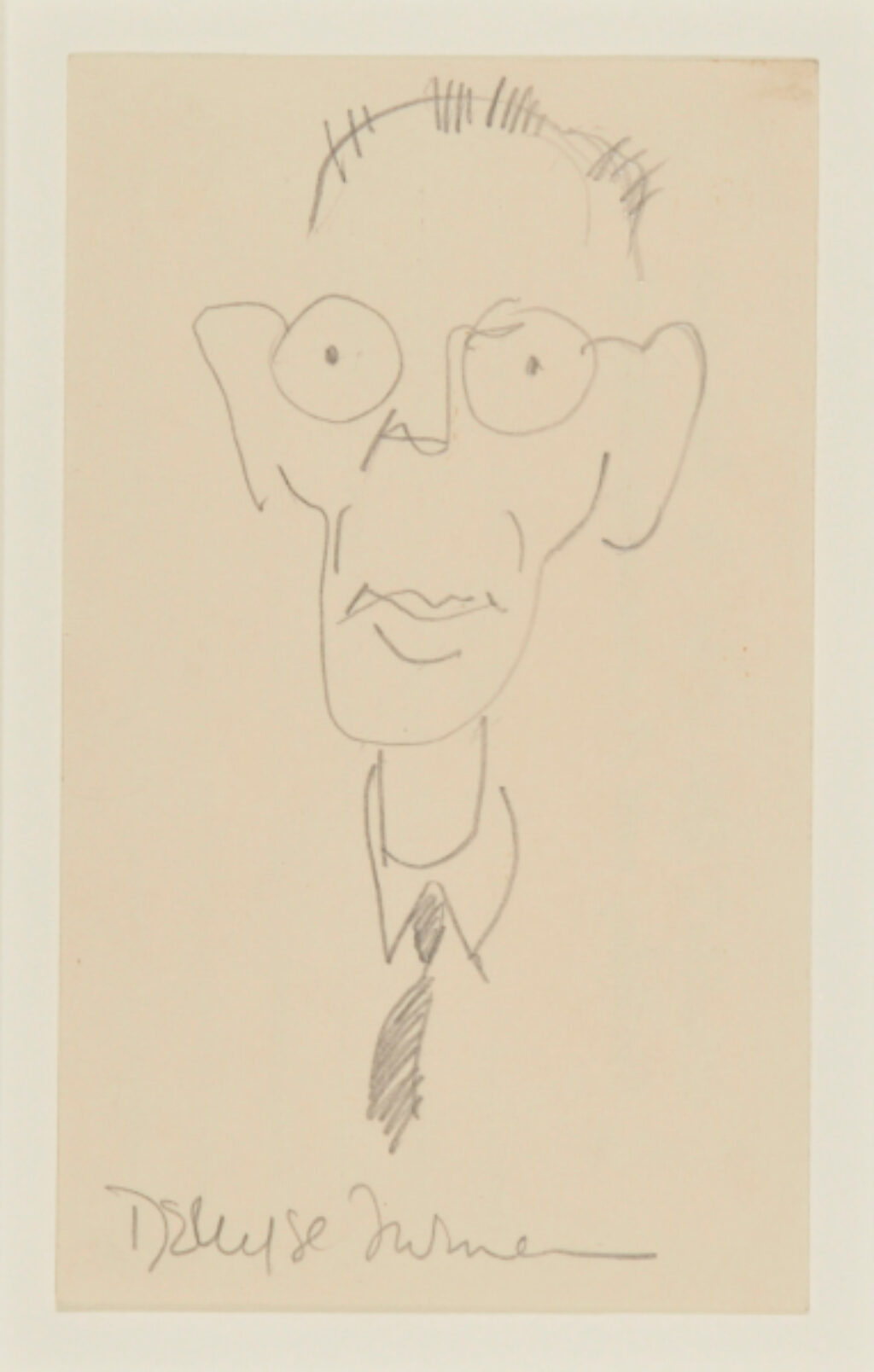 Caricature of Martenet
