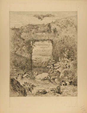 Frontispiece for Eaux-fortes modernes (La Société des Aqua-Fortistes, 2ème Année)