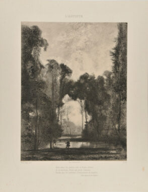 “Alors dans les jardins sous la brume enfouis…”