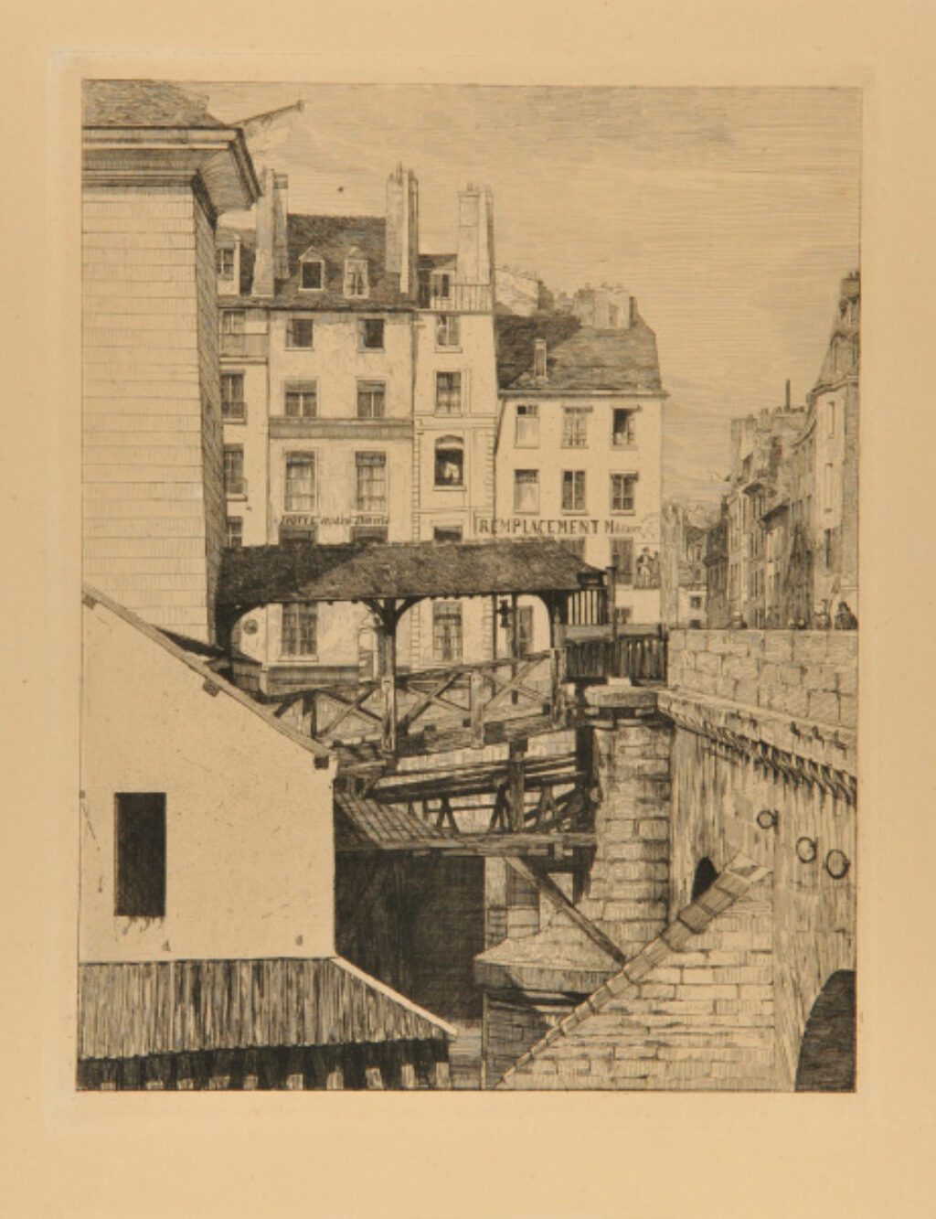 Pont Notre Dame, from “Vieux Paris”