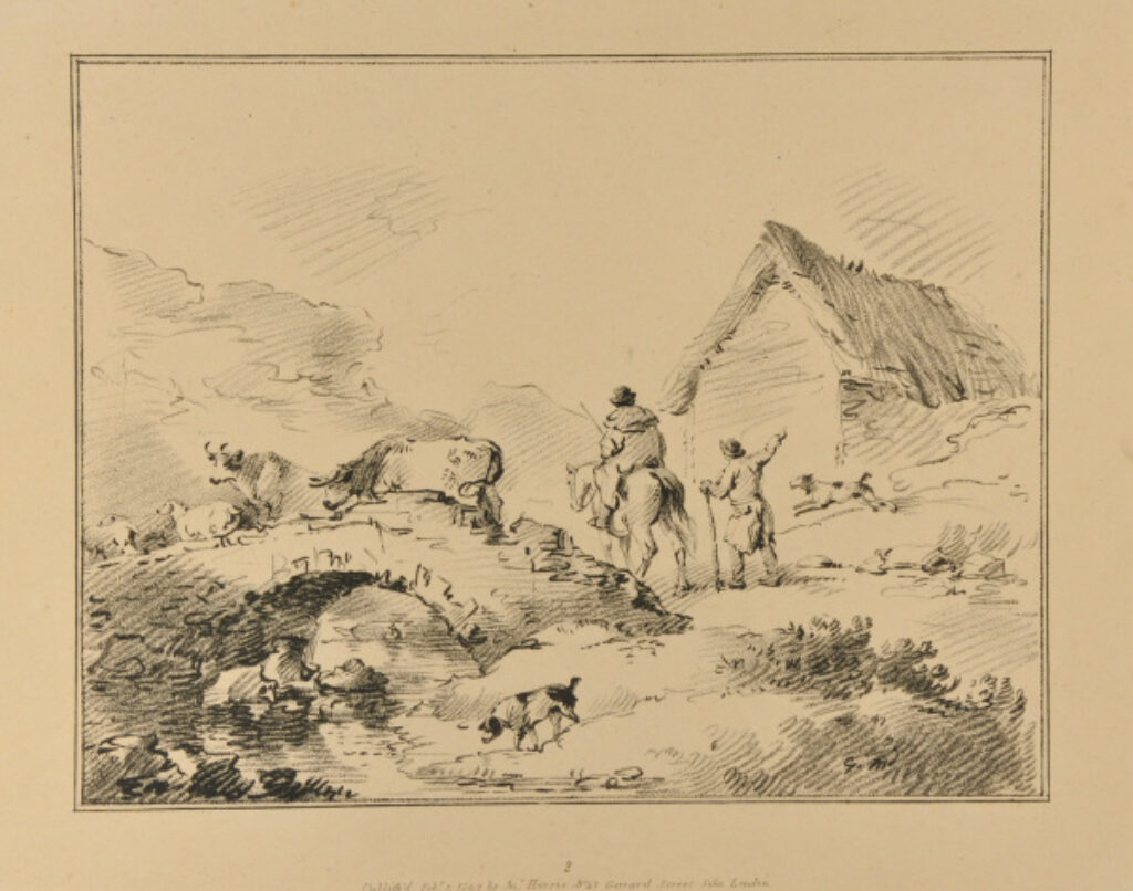 Cowherds in the Mountains