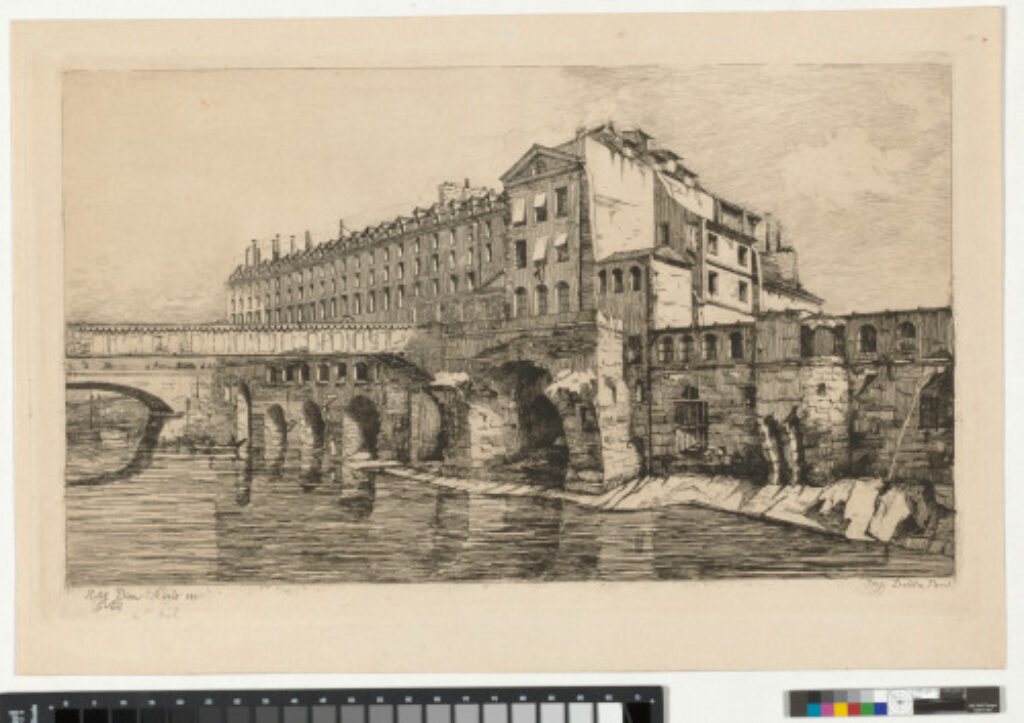 Restes Gothiques de l’Hôtel-Dieu de Paris