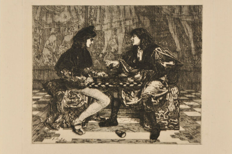 THE BACKGAMMON PLAYERS