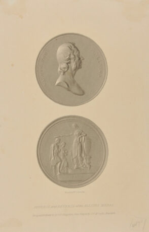 Obverse and Reverse of the Allston Medal