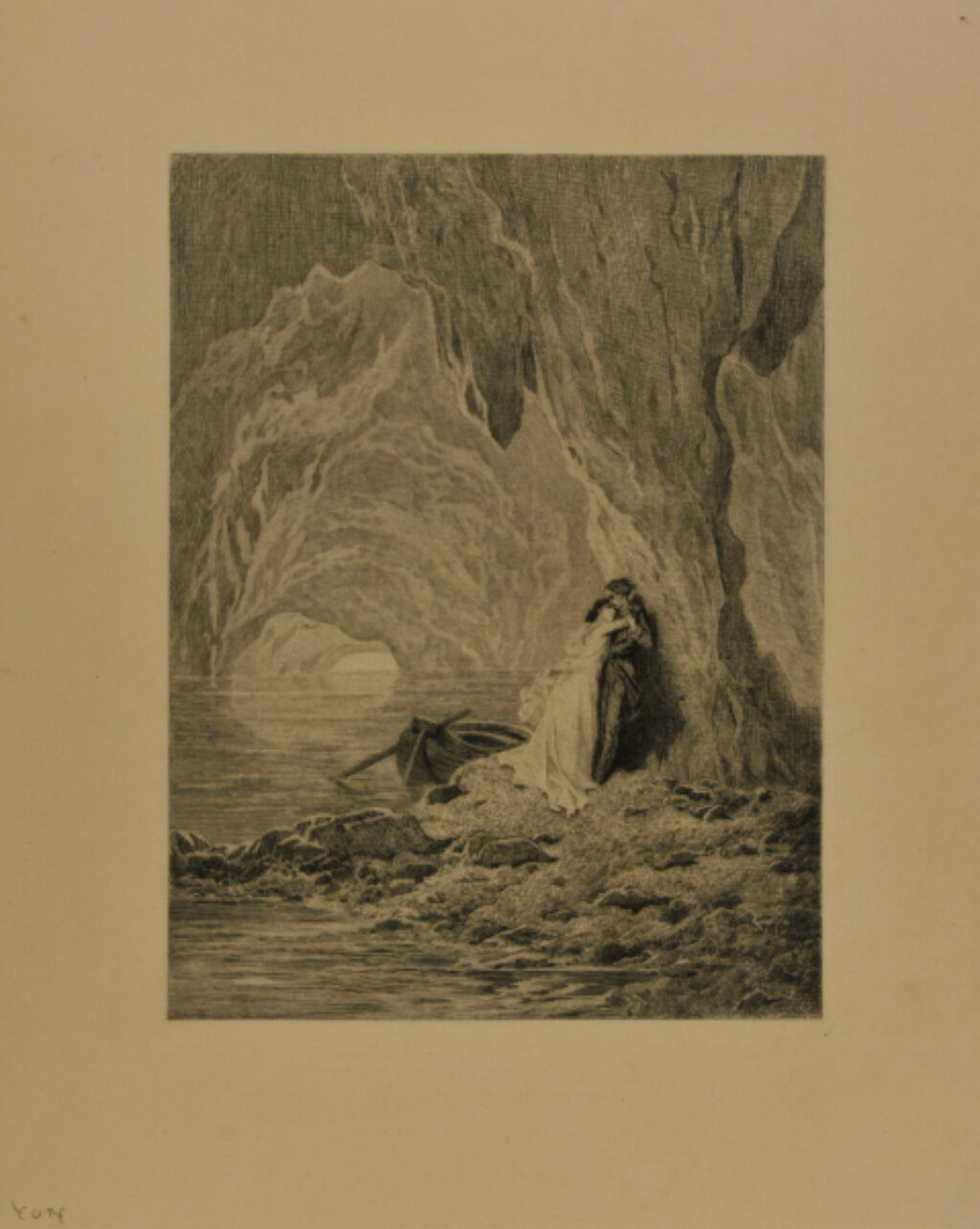 Couple in a Cavern