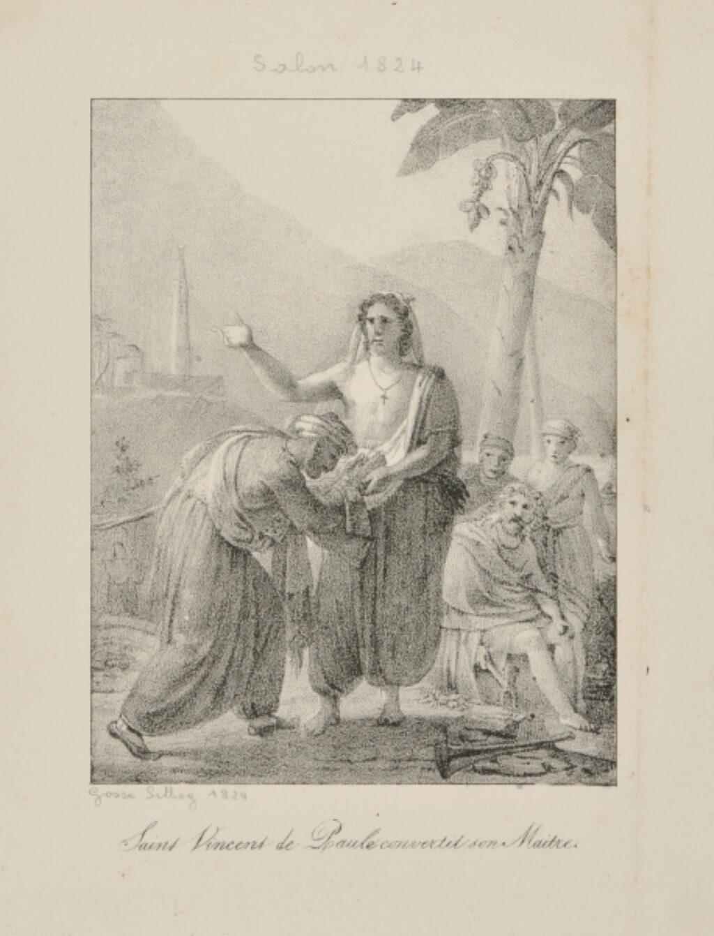 Saint Vincent de Paule convertit son Maître