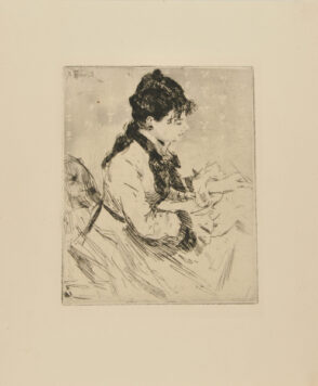 Jeune fille écrivant